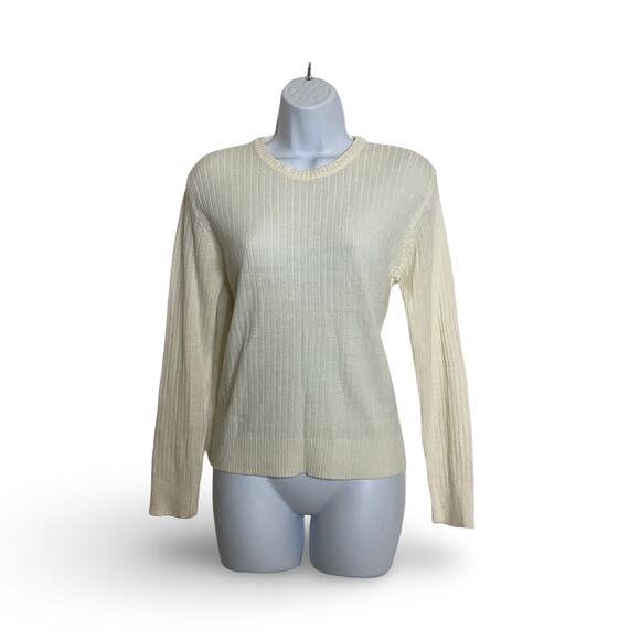 Ribbed Knit Sweater Top - Picture 2 of 7